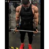 Monkey Power Straps con Callera de Piel, Gym Crossfit Muñequera