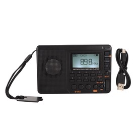 Full Band Recording Radio FM AM MP3 Player LCD Backlight Display Sound Recorder Built in Battery