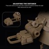 Night Vision Helmet Mount Foldable Adjustable Simple Operation Wide Compatibility
