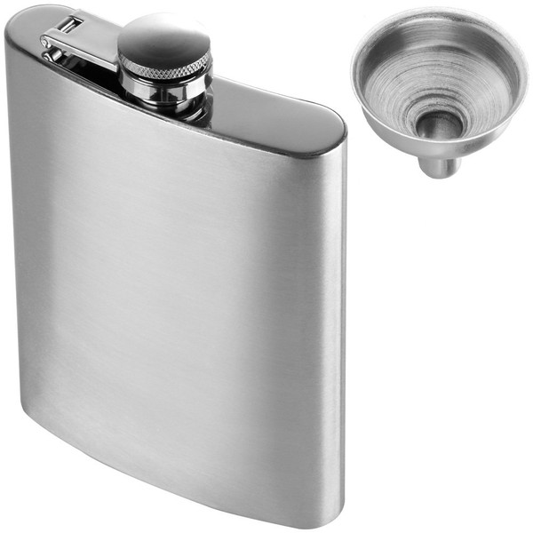 Anpro Stainless Steel Hip Flask Set and Funnel Set