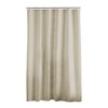 Douceur d'Intérieur 1800696 Duschvorhang mit Haken, Polyester, Taupe, 180 x