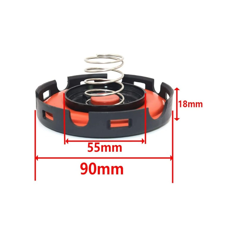 VENAKON Kit Repuesto válvula Pcv Diafragma compatible con Vw Golf