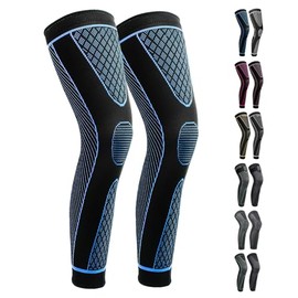 Skdk Mangas Largas Compresión Piernas Rodilleras Hombre Mujer Baloncesto Artritis Ciclismo Fútbol Reduce Venas Varicosas Hinchazón