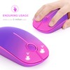 VssoPlor Wireless Mouse, 2.4G Slim Portable Computer Mice with Nano