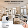 WESECUU 2MP PTZ WIFI Baby Cameras Indoor 1080P De Seguridad