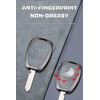 TECART Zinc Alloy Key Fob Cover Case fit for Jeep,