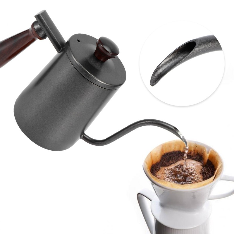 700ml Stainless Steel Pour Over Coffee Kettle Coffee Pot with