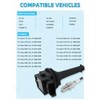 TAUTOY Set of 5 UF341 Ignition Coil Pack & Iridium