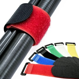 KRAKEN FISHING Scratch for Fishing Rod [Pack of 6] Ideal for holding your rod strands together, with our Velcro straps you can safely transport and store your fishing rods.