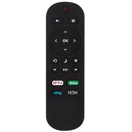Replacement Remote Control Applicable for Sharp Roku TV LC-58Q7380U HS-RCRUS-20 LC-58Q7330U LC-65Q7300U LC-58Q7370U LC-65Q7320U LC-58Q7310U LC-65Q7340U LC-58Q7350U LC-65Q7350U LC-58Q7360U LC-65Q7360U