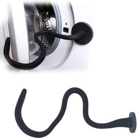 Zerodis Front Load Washer Door Prop, Magnetic Washing Machine Door Holder Universal Flexible Washer Door Prop Fits for Most Washing Machines(Black)