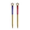2X Queen Elizabeth II Platinum Jubilee Crown Ballpoint Pens Commemorative