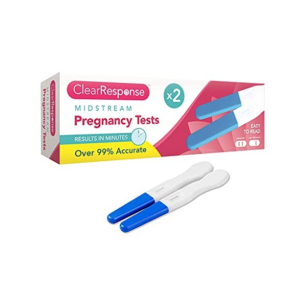 FERRIS | Pack of 2 Pregnancy Tests, Early Response Home Testing Kit, Early Family Planning, Quick Result & Easy Detection | Over 99% Accuracy - Discreet Packaging