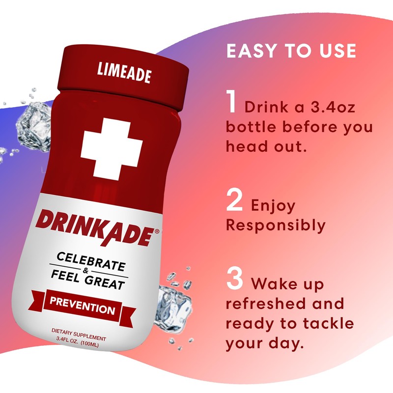 DrinkAde Prevention – Daily Wellness & Immunity Support Hydration Drink