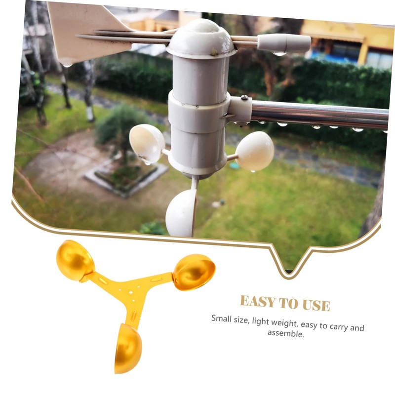 Levemolo Anemometer Wind-Speed Monitoring Sensor Cup Sensor for Accurate Wind