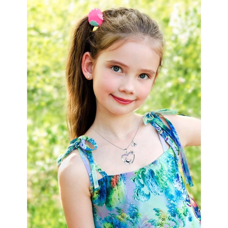 QUEENMOMENT Stitch Gifts for Teen Girls - Stitch Necklace for