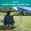AMMSUN Foldable Portable Beach Umbrella Stand-Portable Patio Umbrella Base Holder,Outdoor