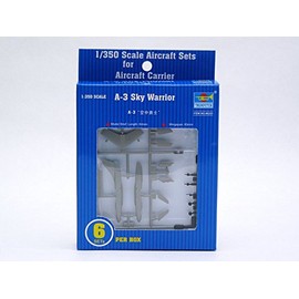 Trumpeter 1/350 A3D Skywarrior Aircraft Set for USS Nimitz (6-Box)