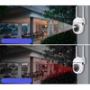 1080P Outdoor Security Camera 360° Viewing Angle 2 Way Audio