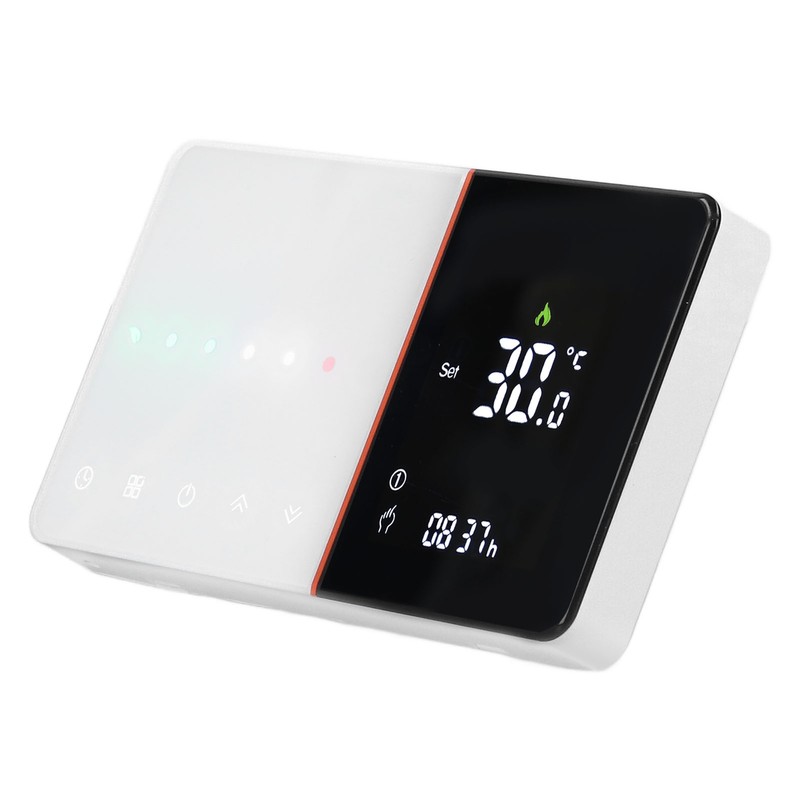 Thermostat with WIFI Voice Control Timed Programmable Slider LCD Negative