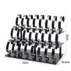 3-Tier Watch Stand Holder Removable 24 Acrylic Watch Jewelry Display