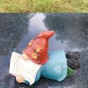 Gishima Fall Gnomes Figurines Decor,Decorative Harvest Gnomes Statue for Autumn