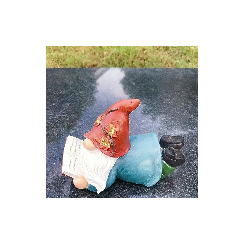 Gishima Fall Gnomes Figurines Decor,Decorative Harvest Gnomes Statue for Autumn