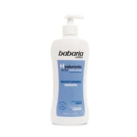 Babaria Körpercreme mit Hyaluronsäure | Body Milk 400 ml | Creme mit Hyaluronsäure | Feuchtigkeitscreme für Damen und Herren | Körpercreme