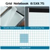 Graph Paper Pads 8.5 x 11 Graph Paper Notebook, 3