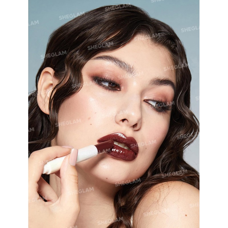 SHEGLAM Plump Lip Plumper with Coconut Oil | Lip Gloss,
