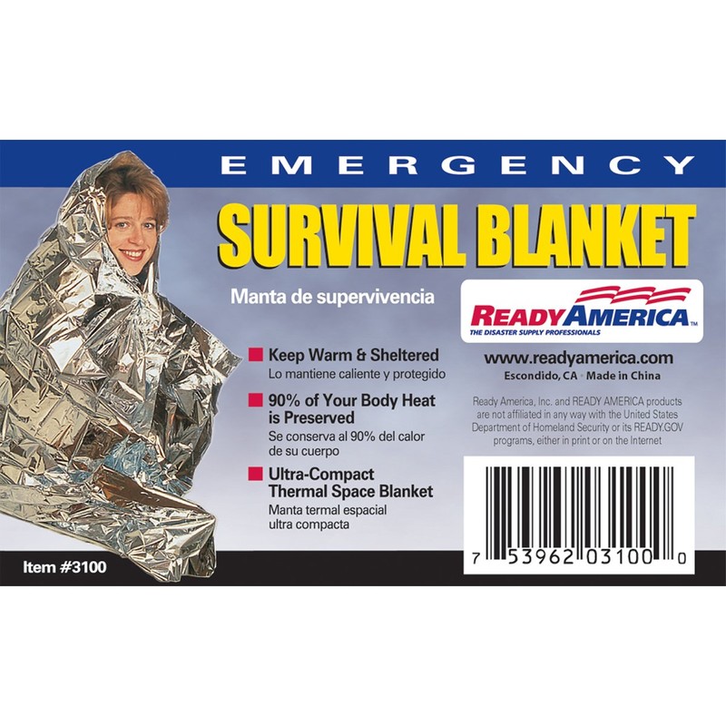 Ready America 3100 Survival Blanket