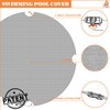 AwnPro Pool Cover for 10ft Round Pool, 14ft Round Above