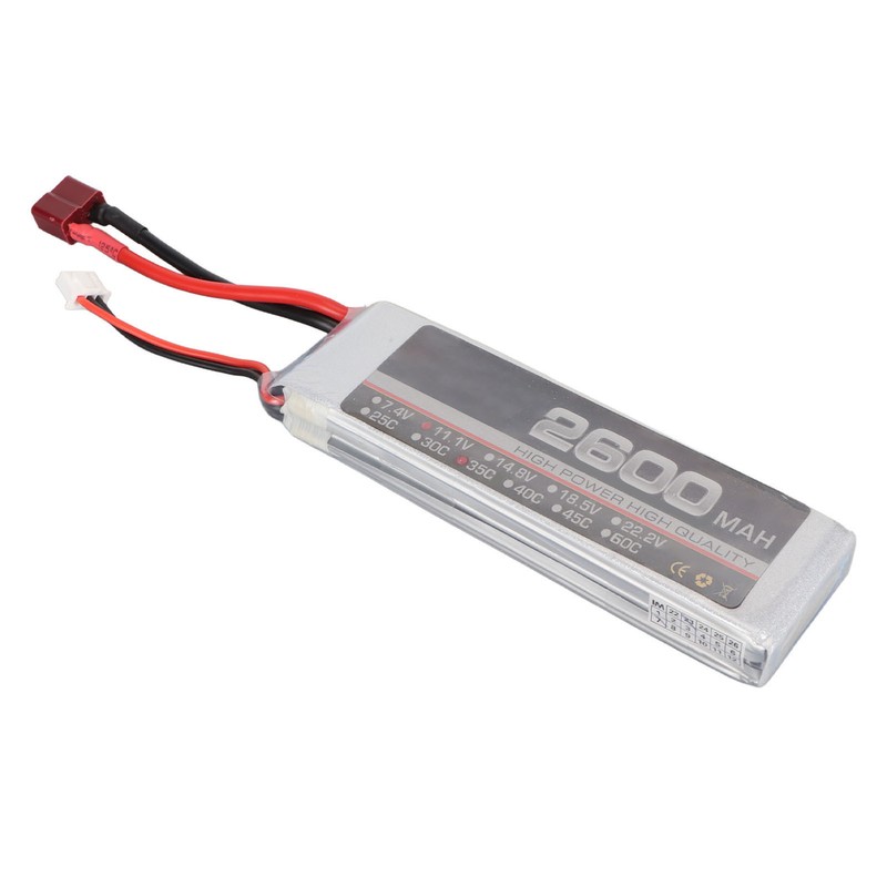 11.1V 35C 2600mAh 3S RC Lipo Battery for FPV Racing