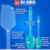 DI ORO Silicone Spatula Set - Rubber Kitchen Spatulas for
