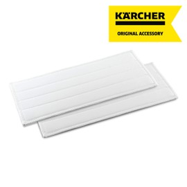 Kärcher Reusable soft cloths for cordless wipers KV 4 - suitable for scratch-sensitive surfaces such as kitchen fronts, wood and screens