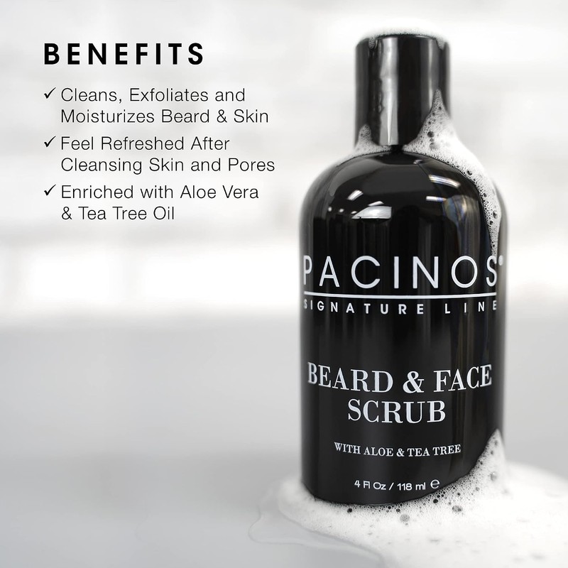 Pacinos Shave System Aloe & Tea Tree Beard & Face