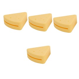 Minkissy 4pcs Makeup Sponge Storage Box Triangular Case for Powder Compact and Portable Organizer for Travel and Ventilated Design Light