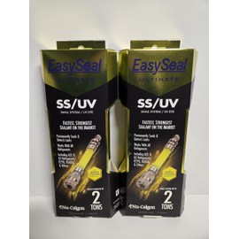 2 Pack Easy Seal Ultimate Small System UV Dye 4050-21 Up to 2 Tons SEALANT REFIRIGERANT Sealer HVAC A/C AIR Conditioner