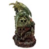 Puckator Dragon Castle LED Backflow Incense Burner - Home Zen