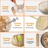 Beginner Sourdough Starter Kit w/ 9" Round Banneton Bread Proofing