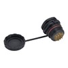Waterproof Connector Back Nut IP68 Aviation Power Socket 5A for