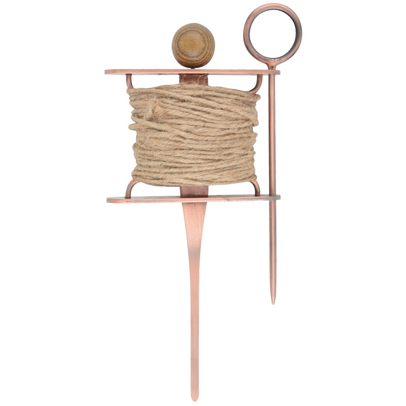FAL Steel Copper Plated Garden String Row Marker
