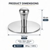 Wonderful Cuisine Premium Stainless Steel Smash Burger Press, Heavy Duty