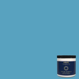 KILZ TRIBUTE Paint & Primer, Interior, Color Sample, Coast Drive, 8 Ounces