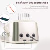 Navamtki Torno Pulidor De Uñas Con Pedal De 45000 Rpm