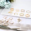 Kakonia 29Pcs Gold Jewelry Sets Rings Bracelets for Women Pure