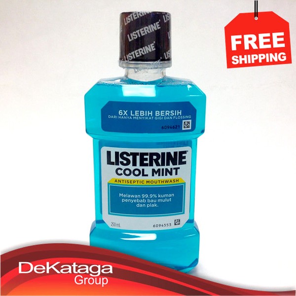 Listerine 1 LISTERINE COOL MINT 250 ml Antiseptic Mouthwash 