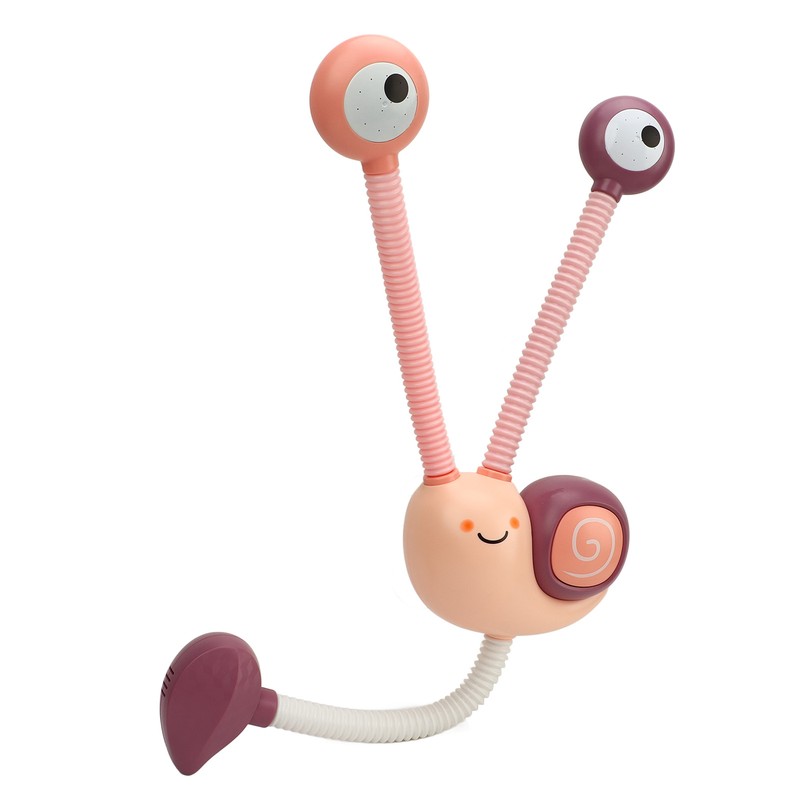Baby Bath Shower Head Double Sprinkler Bathtub Tub Snail Shaped