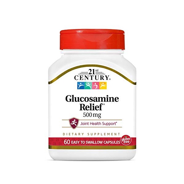 21st Century Glucosamine Relief® 500mg, cp 60 count