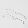 4 Pieces Mounting Buckles for Fan Computer Host Wire Hook